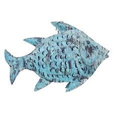 Metallfigur Fisch als