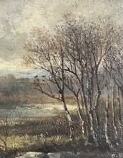 Antikes Ölgemälde Rehe