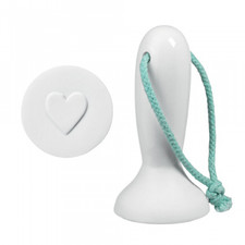 Porzellanstempel Herz