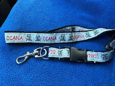 Schlüsselbund Mit Namen - DIANA - Kinder - Schule - Ausweishalter - Neu /EF
