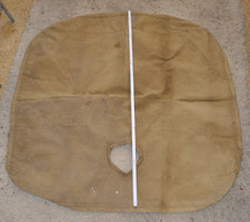 alte Traktor Winter Abdeckung für die Motorklappe Motorhaube ( von Opas Deutz )