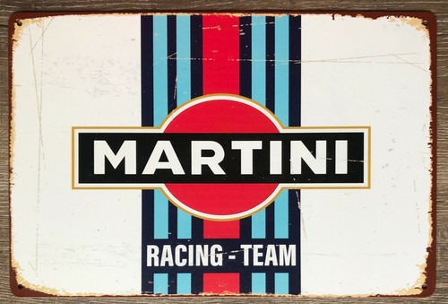 Blechschild martini racing - blechschild,