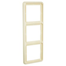 JUNG CD500 CD583W 3-fach Rahmen Abdeckung Abdeckrahmen Schalter Steckdosen Weiß