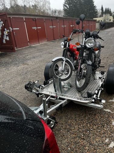 Motorradanhänger treiler 750 - motorradanhänger,