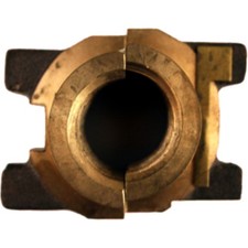 Messing Tragmutter Halbschale