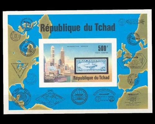 Tschad block postfrisch - block, 68
