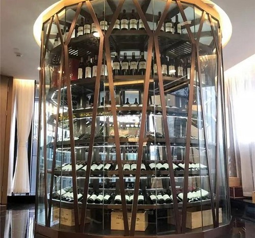 Weinbar weinturm rund - weinturm,