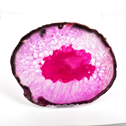 Große achatscheibe pink - xl,