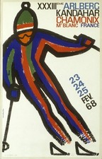 Poster Poster Alpen Jura Ski