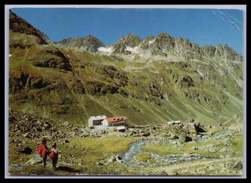 Ansichtskarte silvretta - ansichtskarte, /