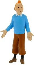 Tim und Struppi - Blauer Pulli  tintin Figur Figurine  8,5 cm
