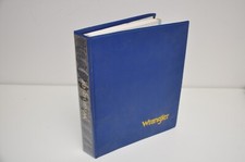 70er Jahre Vintage Wrangler Jeans Prospekt Katalog Mappe Schlaghose Cord Händler