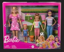 Barbie Schwestern Puppenset mit 4 Puppen Barbie+Skipper+Chelsea+Stacie NEU/OVP