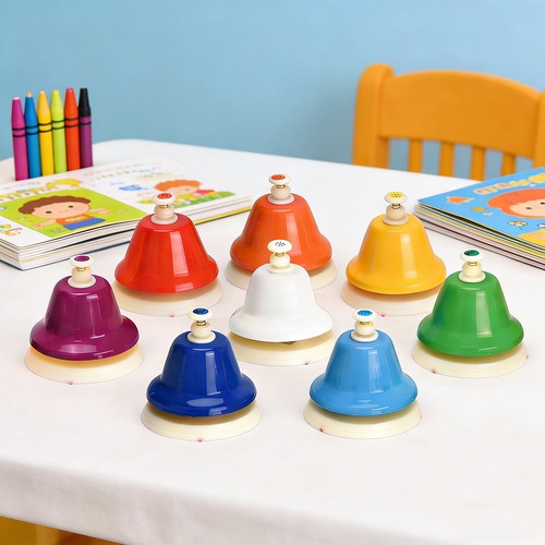Noten handglocke bunte - handglocke,