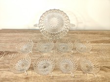 Dessert Service Kristallglas