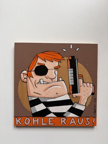 Original kunstwerk kohle - original,