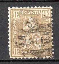 Schweiz 44 sitzende Helvetia