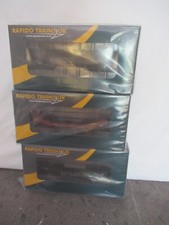 3 Rapido Züge 25t Lowmac Spur