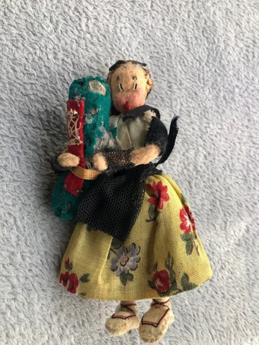 Antike stoffpuppe spanisches - antike,