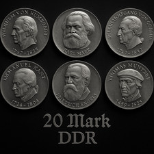 20 Mark DDR Auswahl | 33 mm |