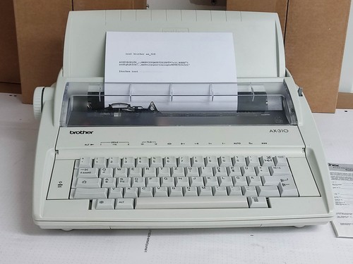 Brother 310 - brother, ax-310