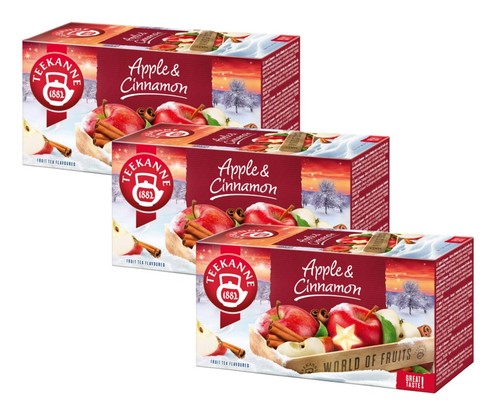 Teekanne wintertee apfel zimt - apfel,