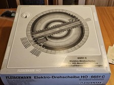 Fleischmann H0 ++ Elektro Drehscheibe HO Supermodell 6052 in OVP
