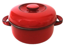Kochtopf Auflaufform mit Deckel Thomas Scandic Flammfest rot  2,4 l