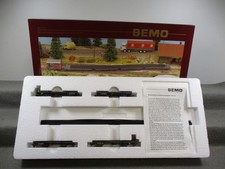 Bemo Spur H0m 7263 100 Güterwagen Set Schienentransporteinheit in OVP