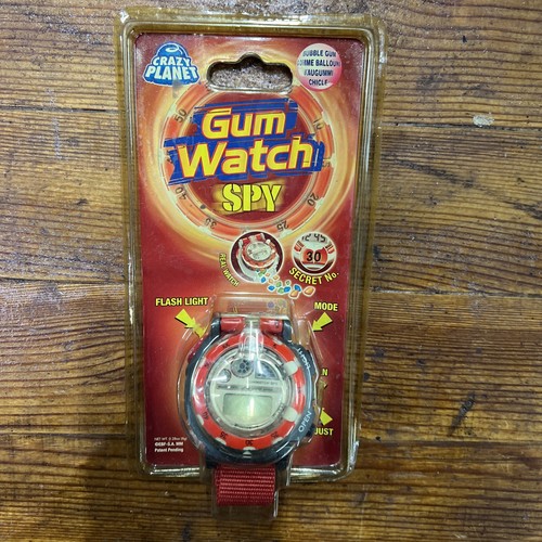 Crazy planet gum watch spy - gum,