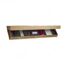Wandmontiertes regal mit - wandmontiertes,