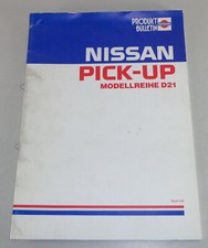 Technische Info / Produkt Bulletin Nissan Pickup D21 von 01/1986
