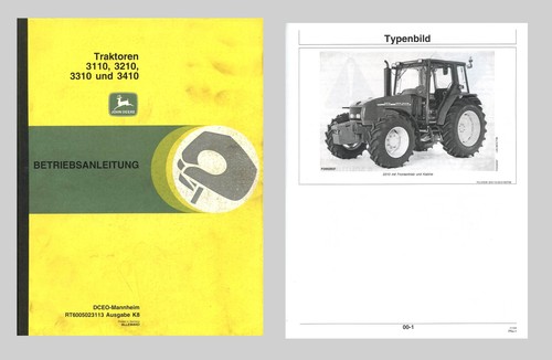 John deere traktor 3110 - traktor, 3210