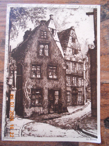 Alt bremen werbekarte - alt-bremen,,