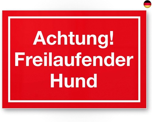 Achtung freilaufender hund - hund,