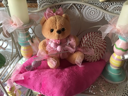 Deko teddybärchen baby lippen - baby,