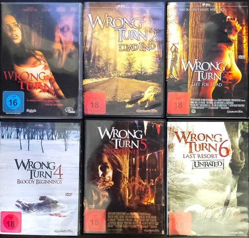 Wrong turn dvd - turn, komplette