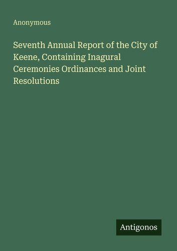 Anonymous seventh annual - anonymous,