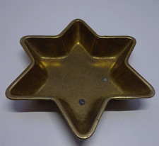 Deko Schale Stern aus Messing