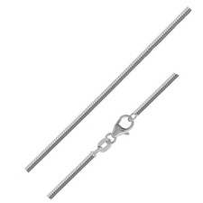 Weißgold Schlangenkette 375 -