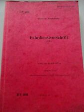 Fahrdienstvorschrift 1979