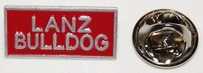 Lanz Bulldog Schild rot