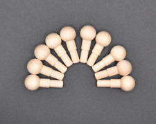 10 Ersatzzapfen, Verbinder, Reparatur, Holzeisenbahn, Brio, Heros, Steckstäbi