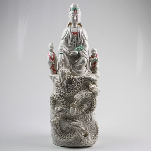 Kuan yin kermikfigur - kuan, "9