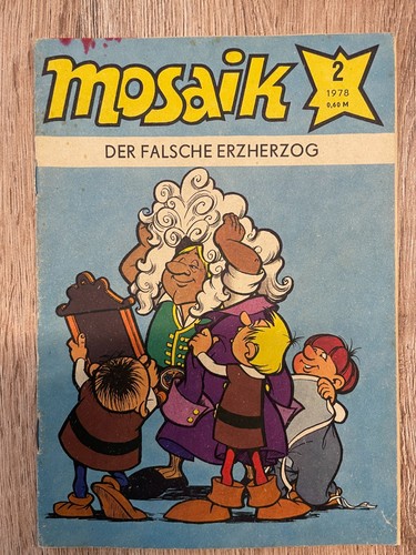Mosaik ddr abrafaxe - mosaik, 2