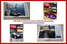 VW Golf IV Cabrio 2.0 mit