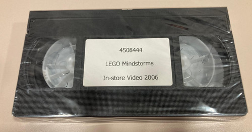 Lego mindstorms vhs kassette - lego,