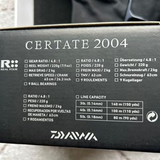 DAIWA Certate 2004 Angelrolle