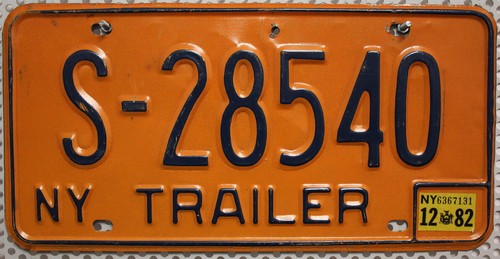 New york nummernschild usa - new,