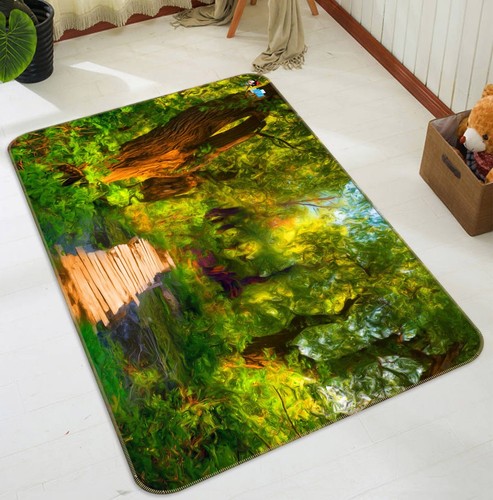 Gemälde grüner wald - 3d,